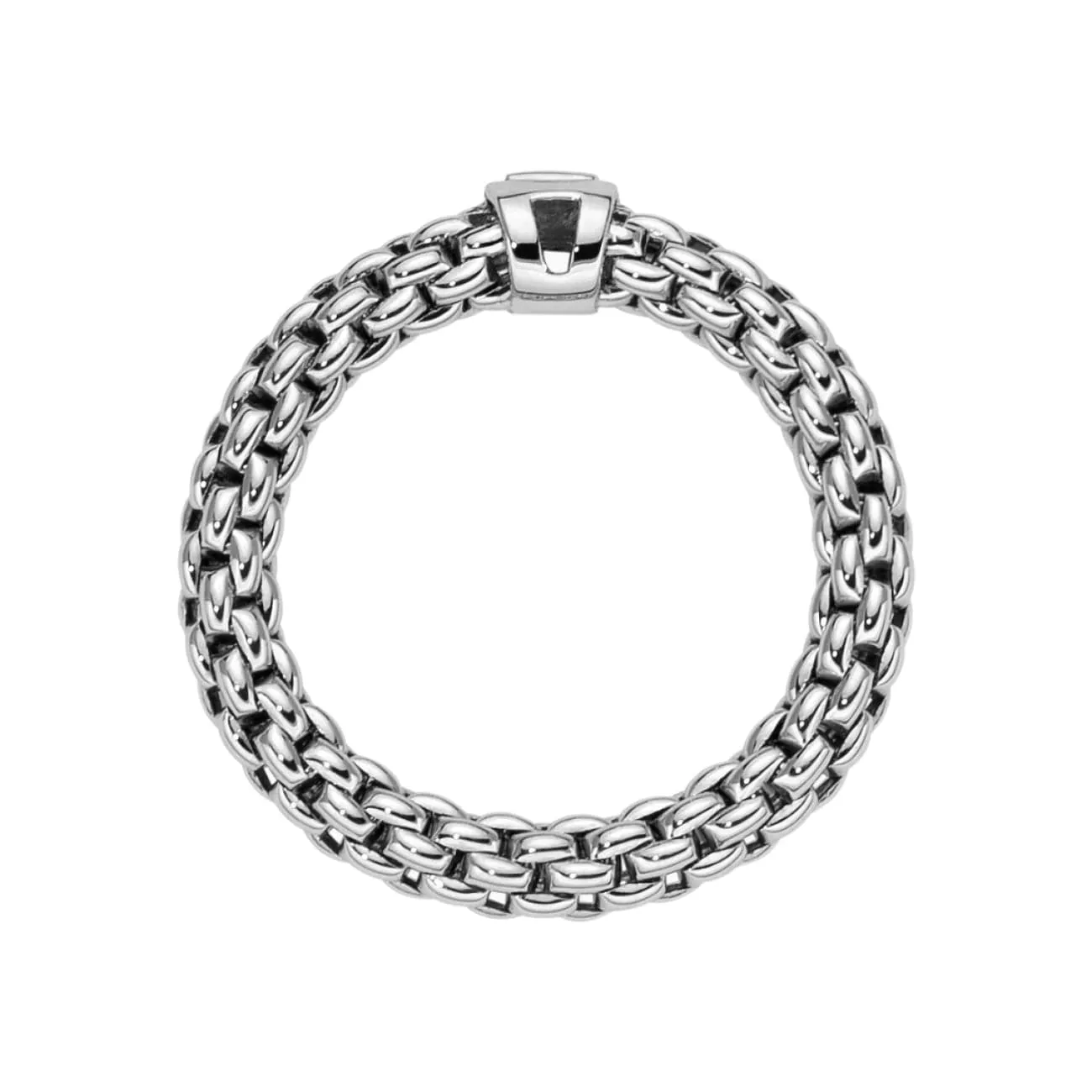 Souls 18K White Gold Flex It Ring Set With Diamond (Pre-Order)