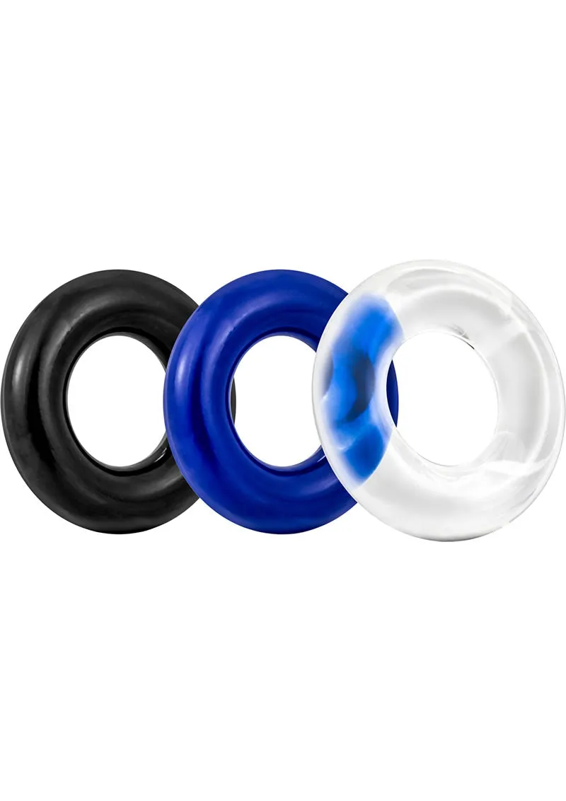 Stay Hard Donut Rings 3Pk