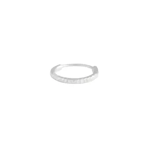 Sterling Silver Diamond Cut Nose Ring