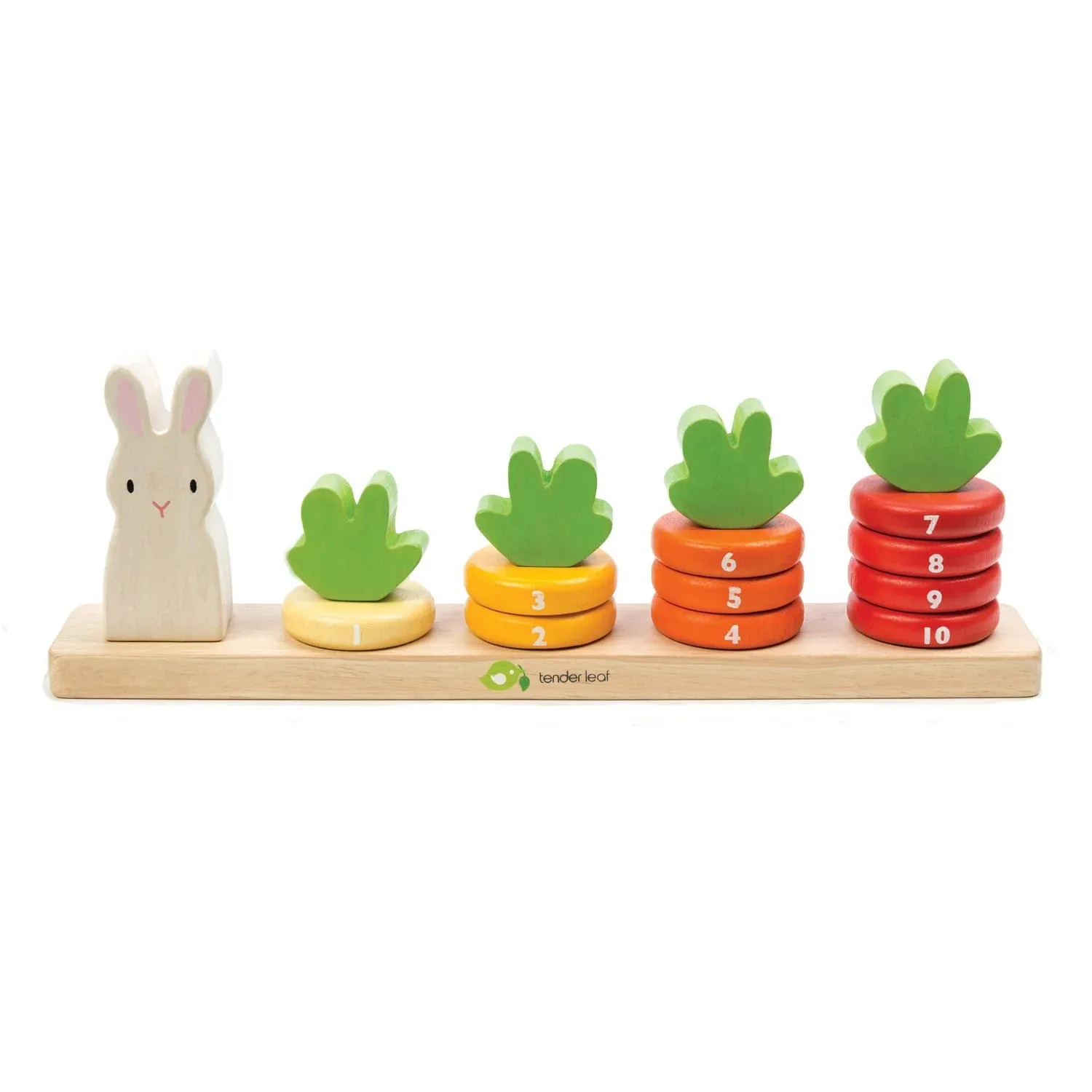 Tender Leaf Toys Counting Carrots