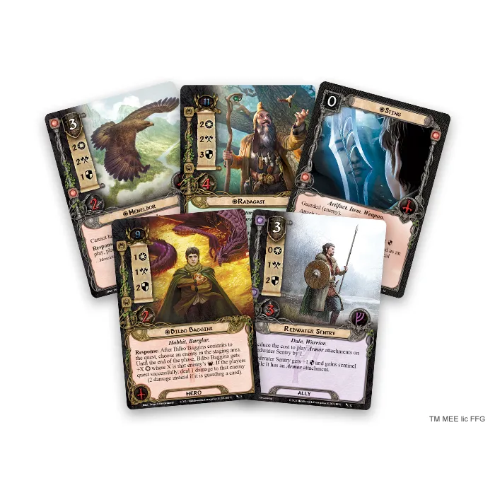 The Lord of the Rings: The Card Game - Ered Mithrin Hero Expansion