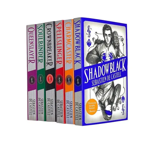 The Spellslinger Series 6 Books Collection Set By Sebastien De Castell