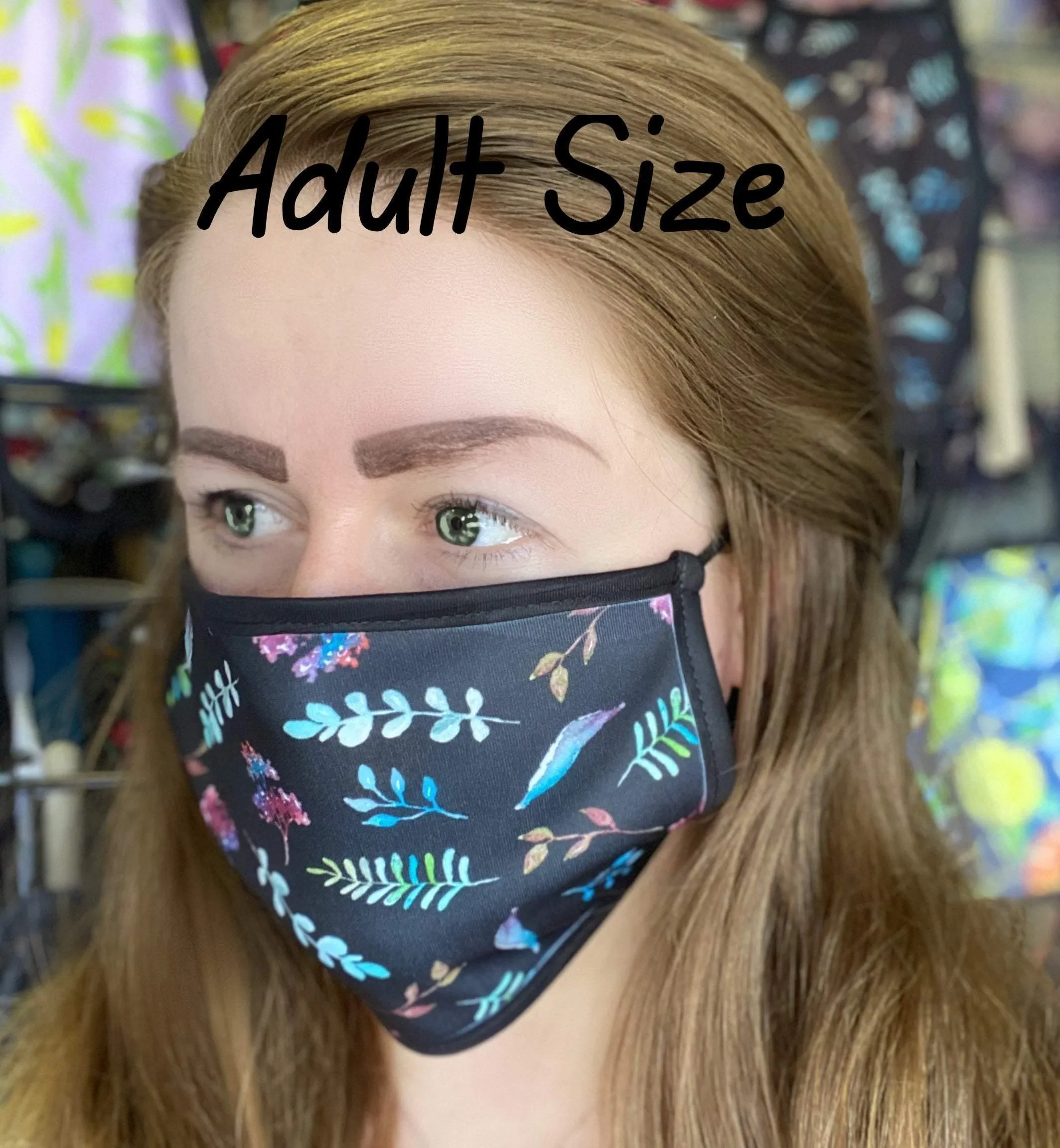 Tie Dye Fun Face Mask / Washable / Dust Mask/ Face Mask for Adults/ Face Mask for Youth