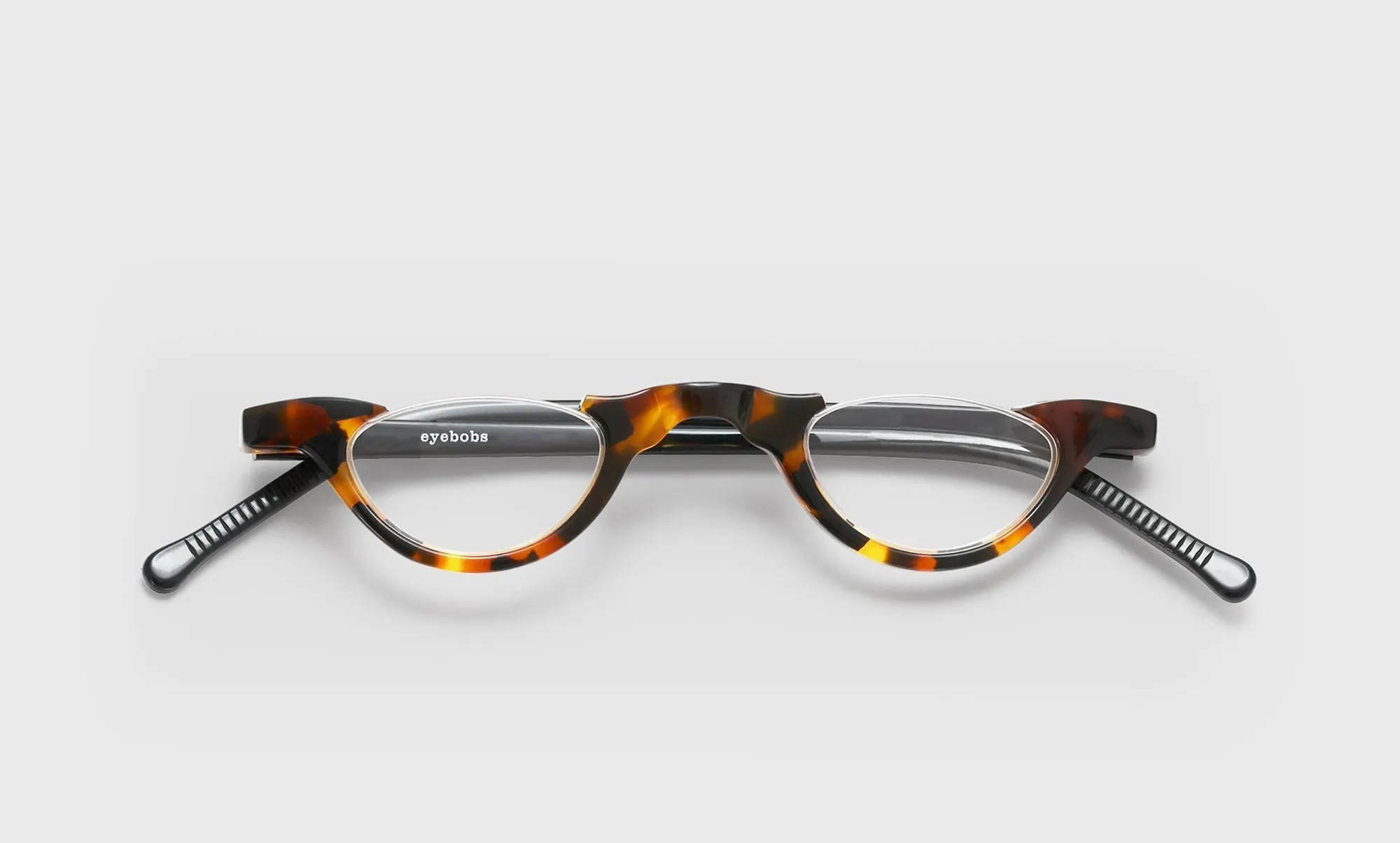 Topless Color F9 - Tokyo Tortoise Front with Black Temples