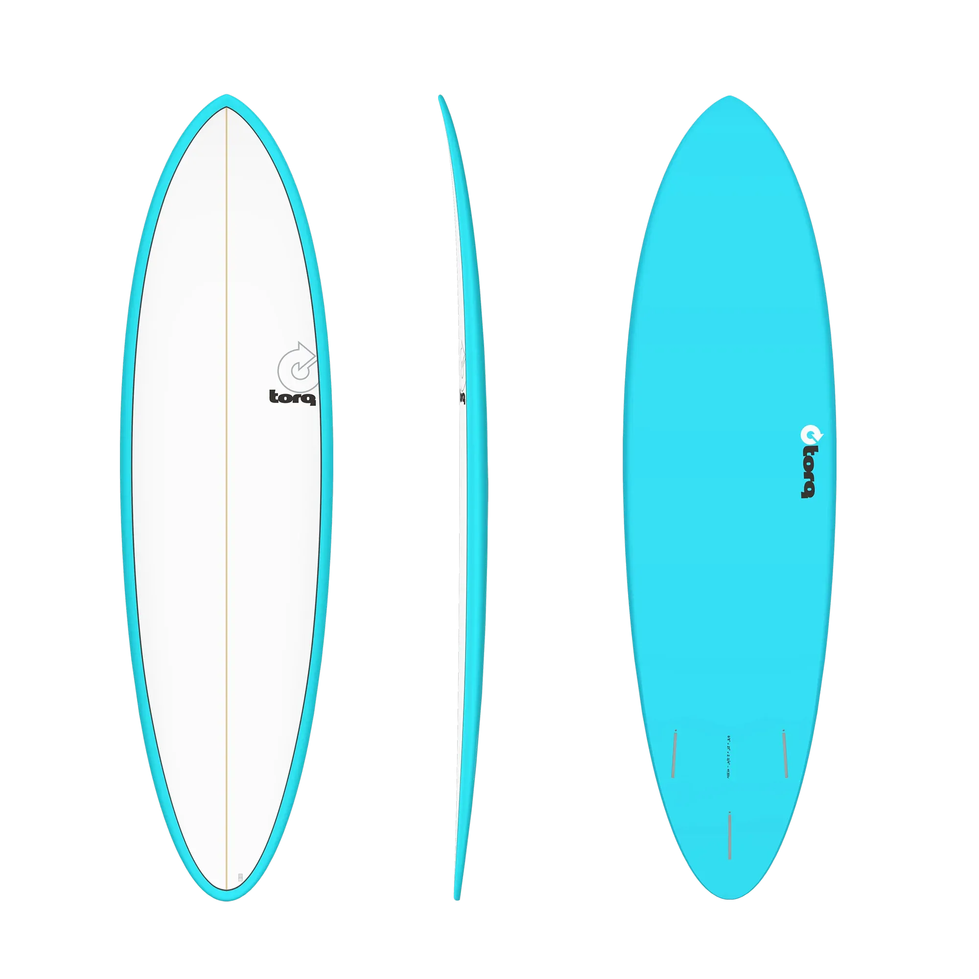 TORQ TET MOD FUN SEA BLUE/PINLINE 6'8