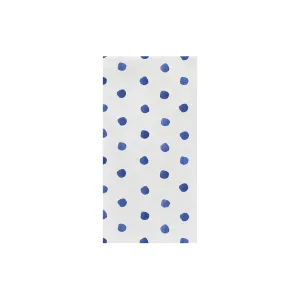 Vietri Papersoft Blue Dot Guest Towels - Pack of 20