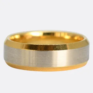 Vintage 18k Gold & Platinum Wedding Band