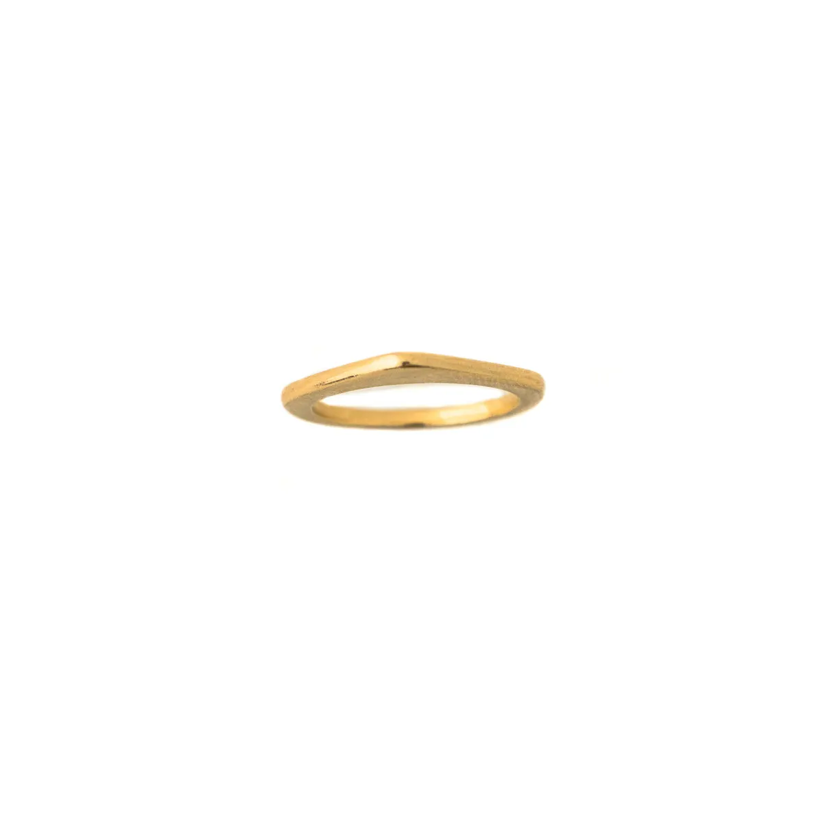 Vintage 18K Gold and Sapphire 70s Estate Stacking Rings