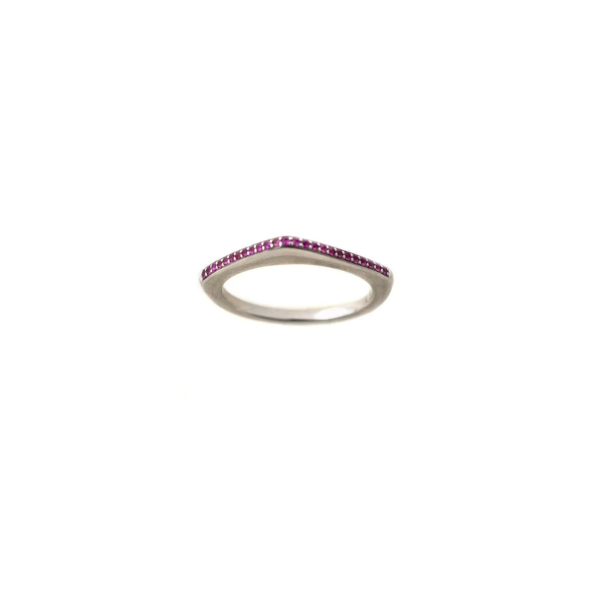 Vintage 18K Gold and Sapphire 70s Estate Stacking Rings