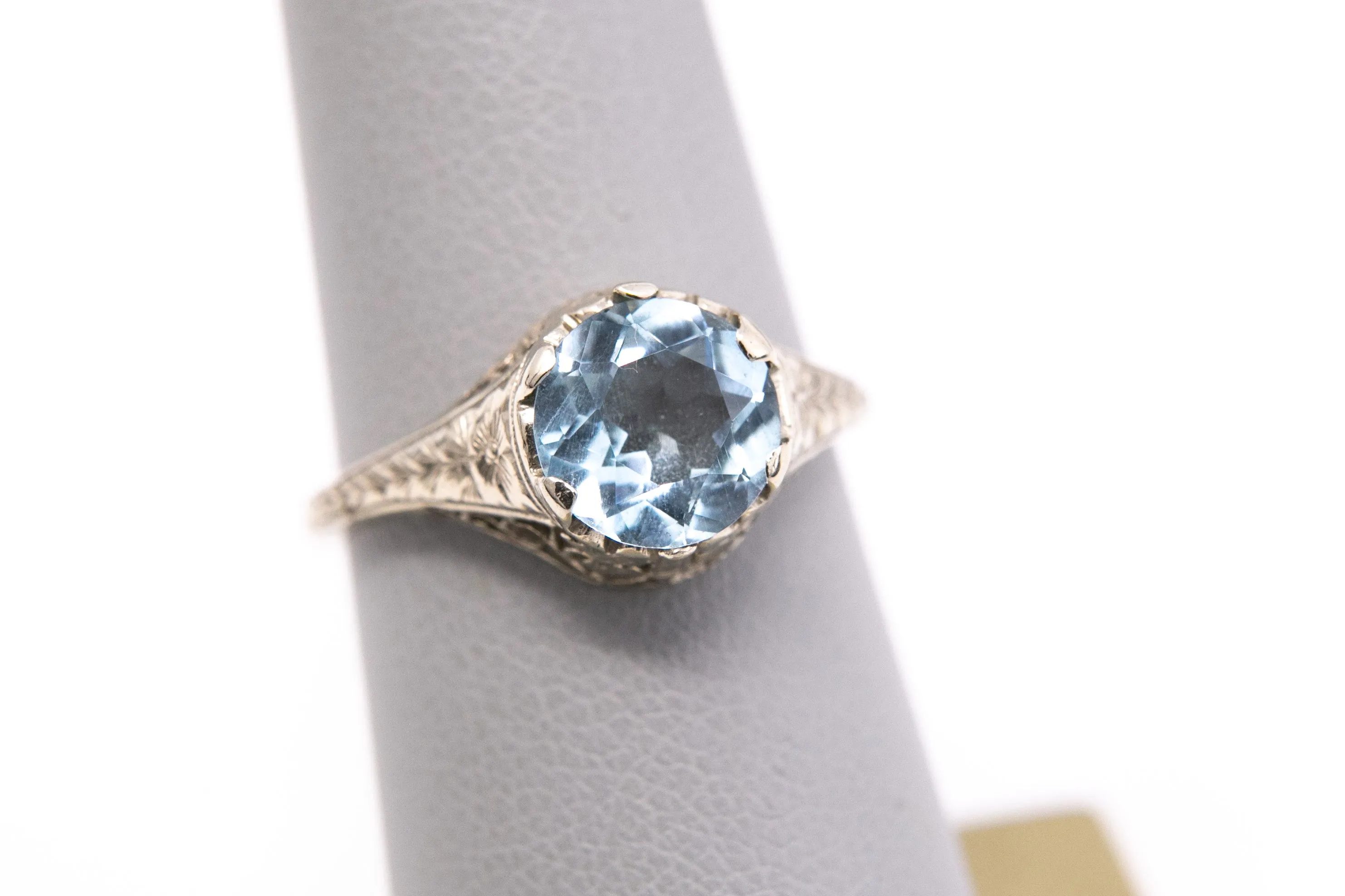 Vintage Aquamarine Ring