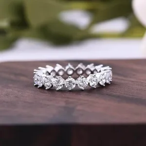 Vintage Art Round Cut Women's Wedding Band