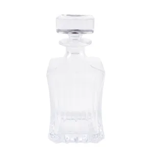 Vintage French Heavy Glass Decanter