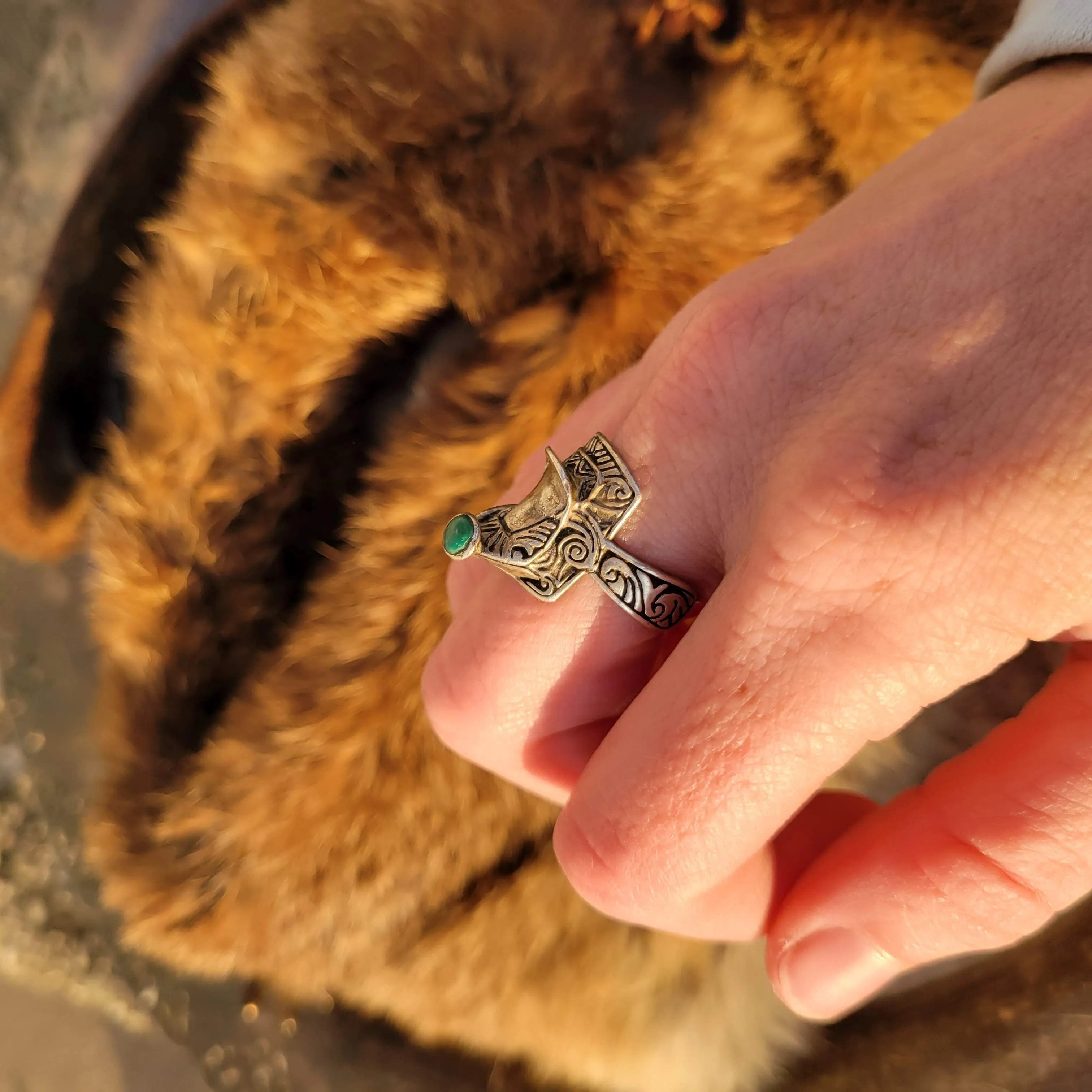 Vintage Saddle Ring - Sz 6.5