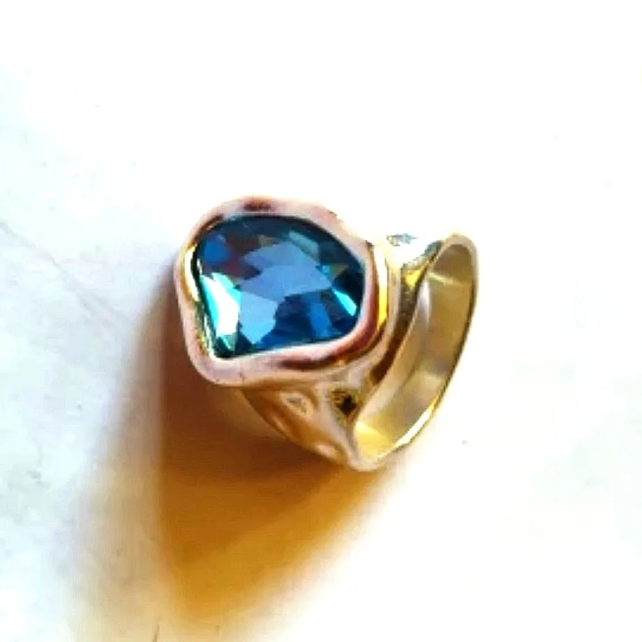 Vintage Silver Zircon Ring For Women Jewelry
