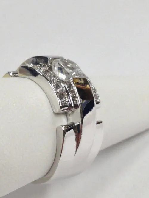 Vintage Three Piece Ring