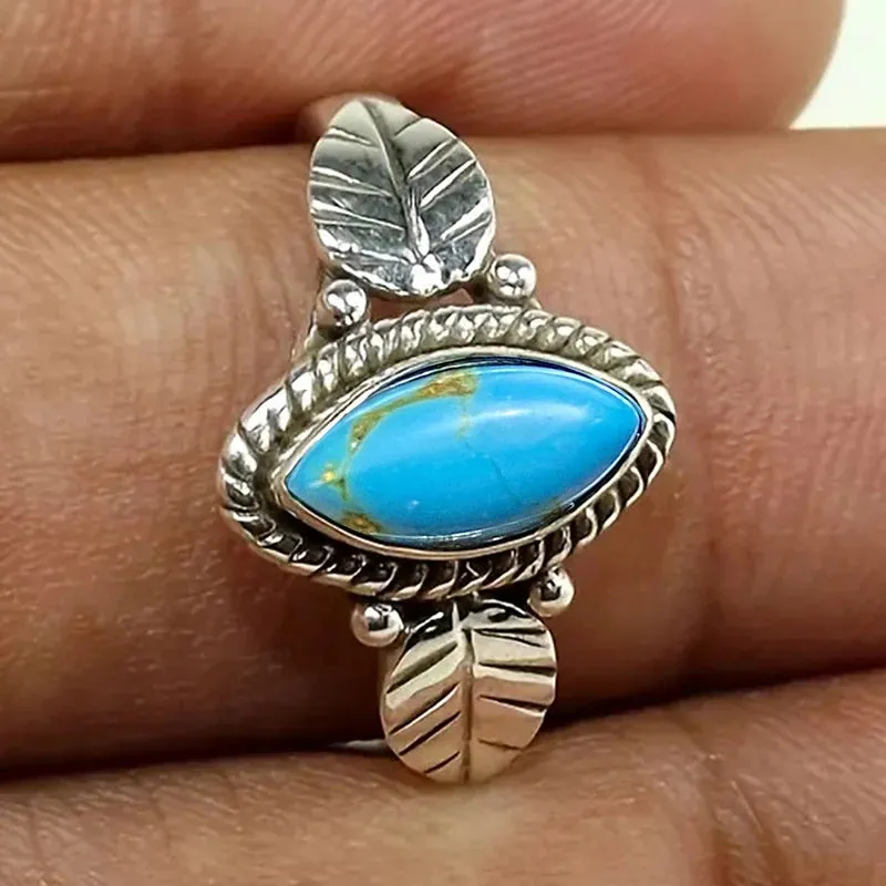 Vintage Two Tone Pearl Ring Women Accessories Girl Party Jewelry