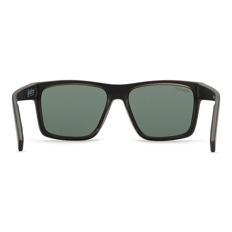 VonZipper Dipstick Polarized Sunglasses - Black Satin/Vintage Gray