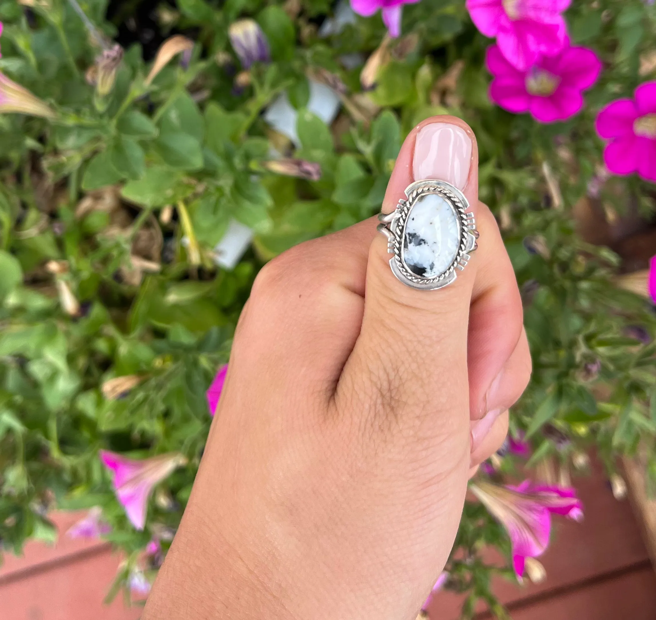 White Buffalo Ring