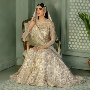 White Nikkah Sharara Shirt Pakistani Wedding Dresses