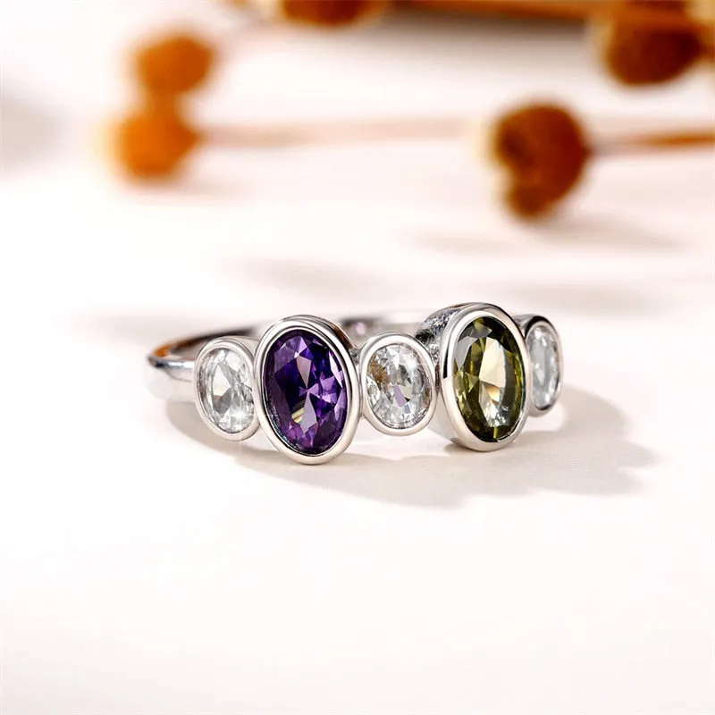 Women Vintage Ring Party Anniversary Jewelry