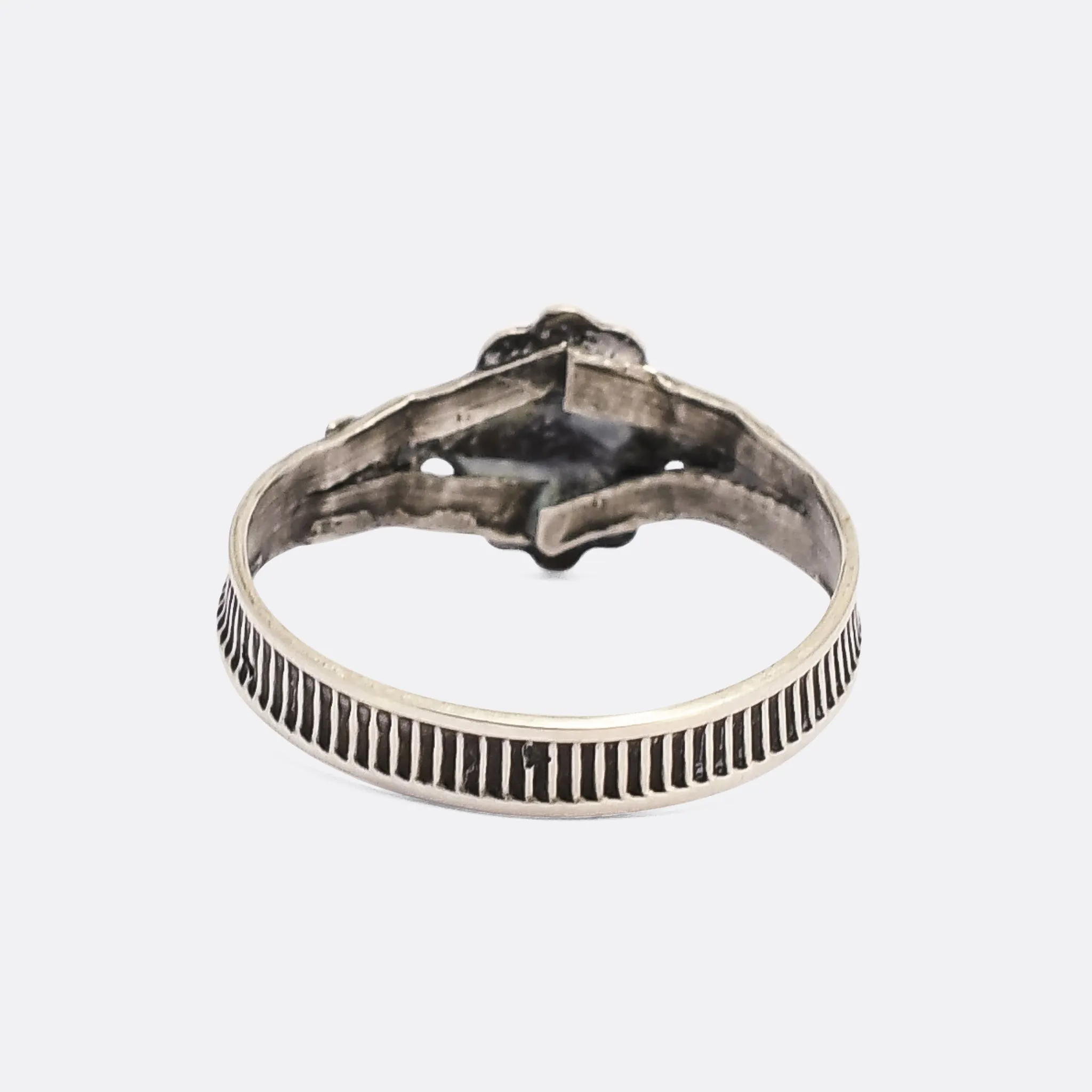 WW2 Free France Cross of Lorraine Ring