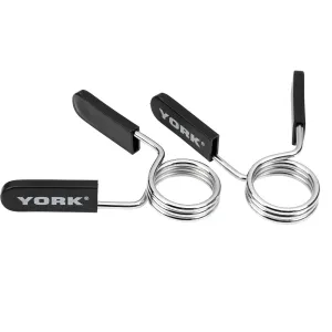 York Barbell Olympic 2” Spring Collars